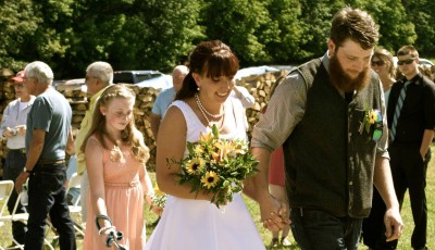 Cole and Leah's wedding. Maine Wedding Band Every Other Sunday